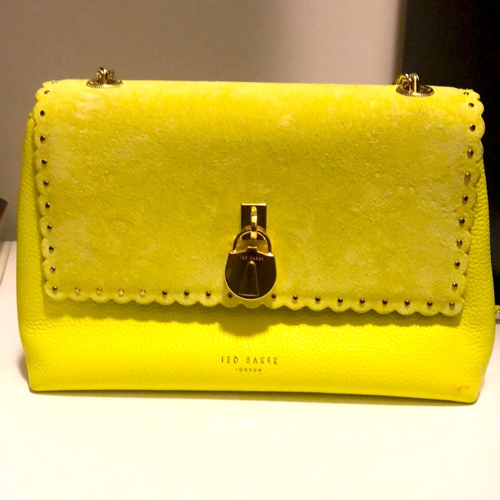 Ted Baker Shoulder Bag in Lime